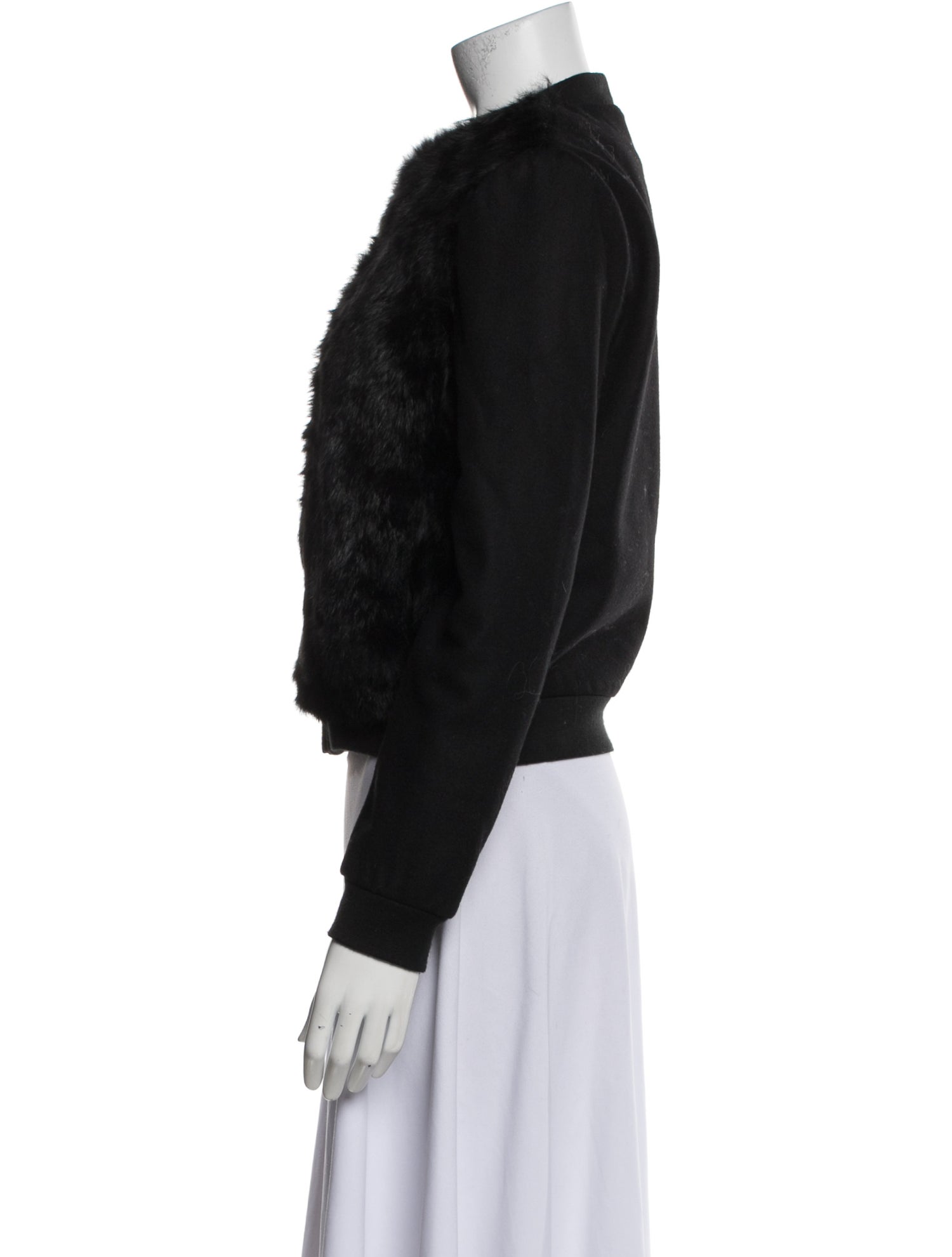 Diane von Furstenberg Wool Fur Jacket